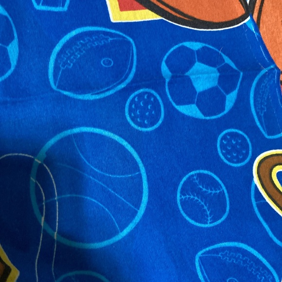 SCOOBY DOO 1999 Vintage Twin Childrens Bed Flat Top Sheet - Picture 7 of 11